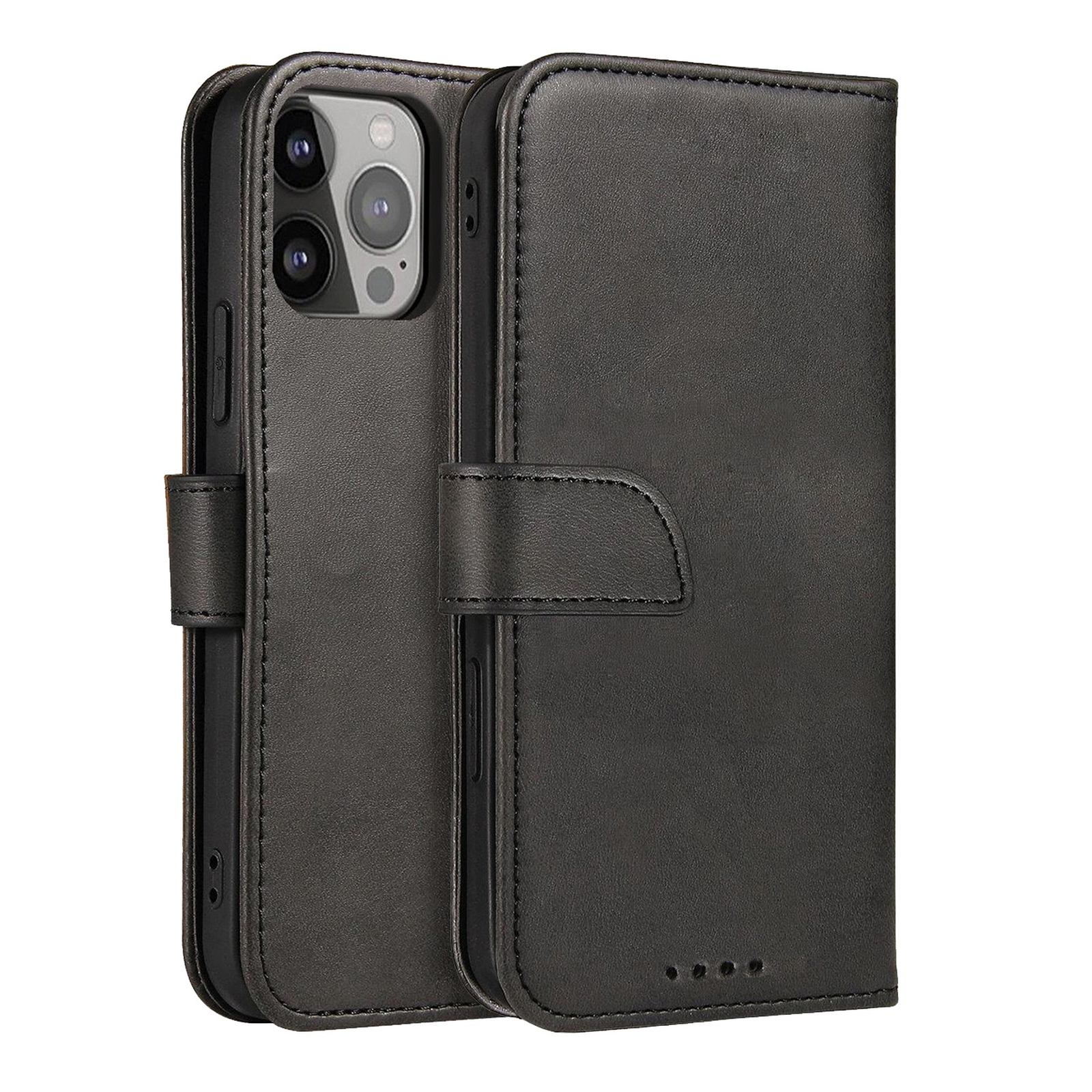 Schutzhülle Mit Klappe Für Samsung Galaxy S25+ Magnet Case – Schwarz