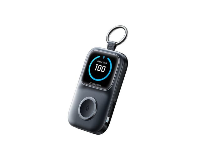 5000-mah-powerbank Mit 5-w-wireless-charging Für Smartwatches – Schwarz
