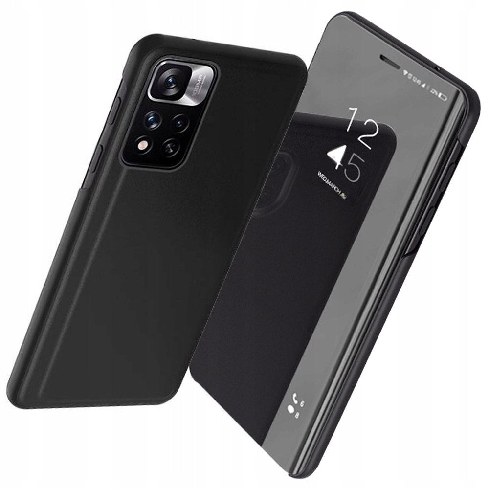 Clear View Schutzhülle Für Realme C33, Schwarz