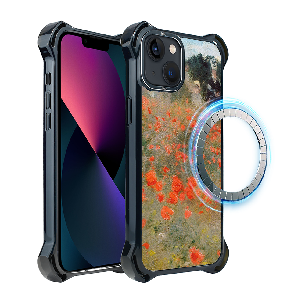 Iphone 13 Ibizu Dropguard Ultra Hülle Mit Magsafe, Claude Monet, Mohnfeld