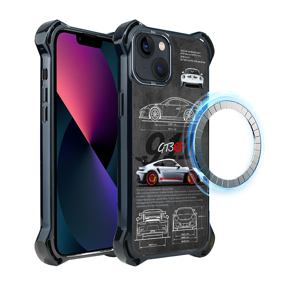 Hülle Für Iphone 13 Ibizu Dropguard Ultra Mit Magsafe, Techdrive, 911 Gt3 Rs