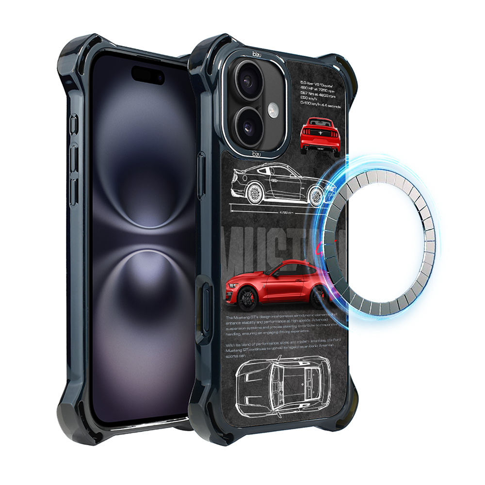 Hülle Für Iphone 16 Plus Ibizu Dropguard Ultra Mit Magsafe, Techdrive, Gt V8 „coyote