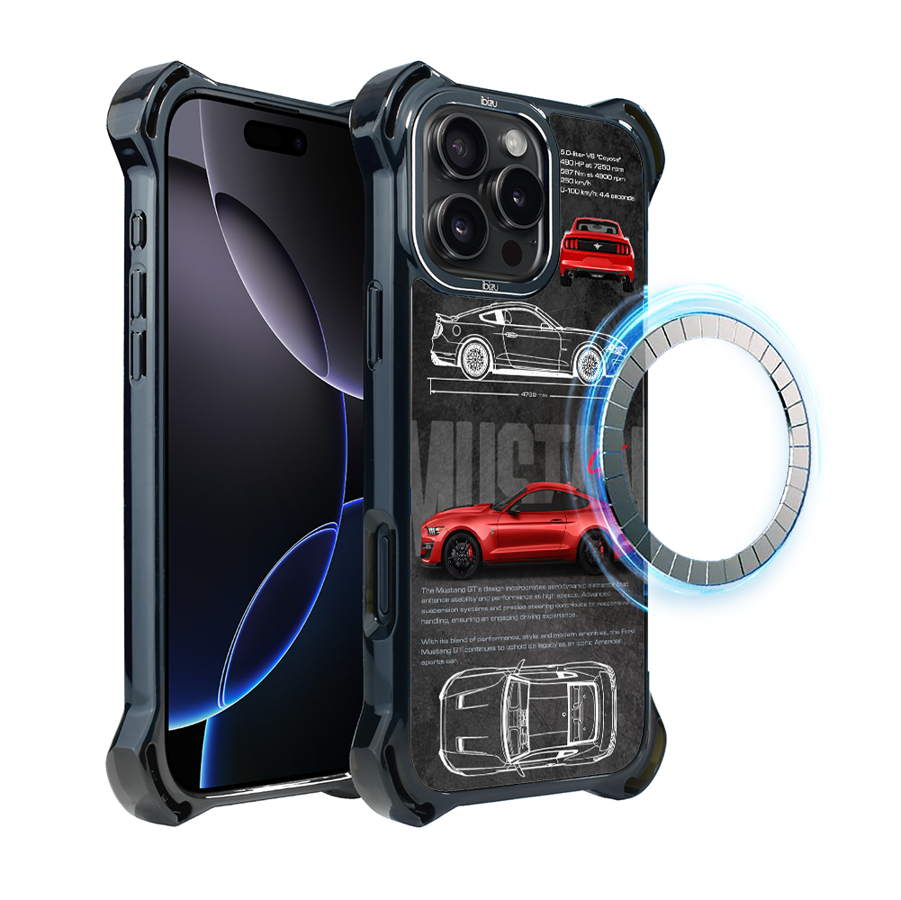 Hülle Für Iphone 16 Pro Ibizu Dropguard Ultra Mit Magsafe, Techdrive, Gt V8 „coyote