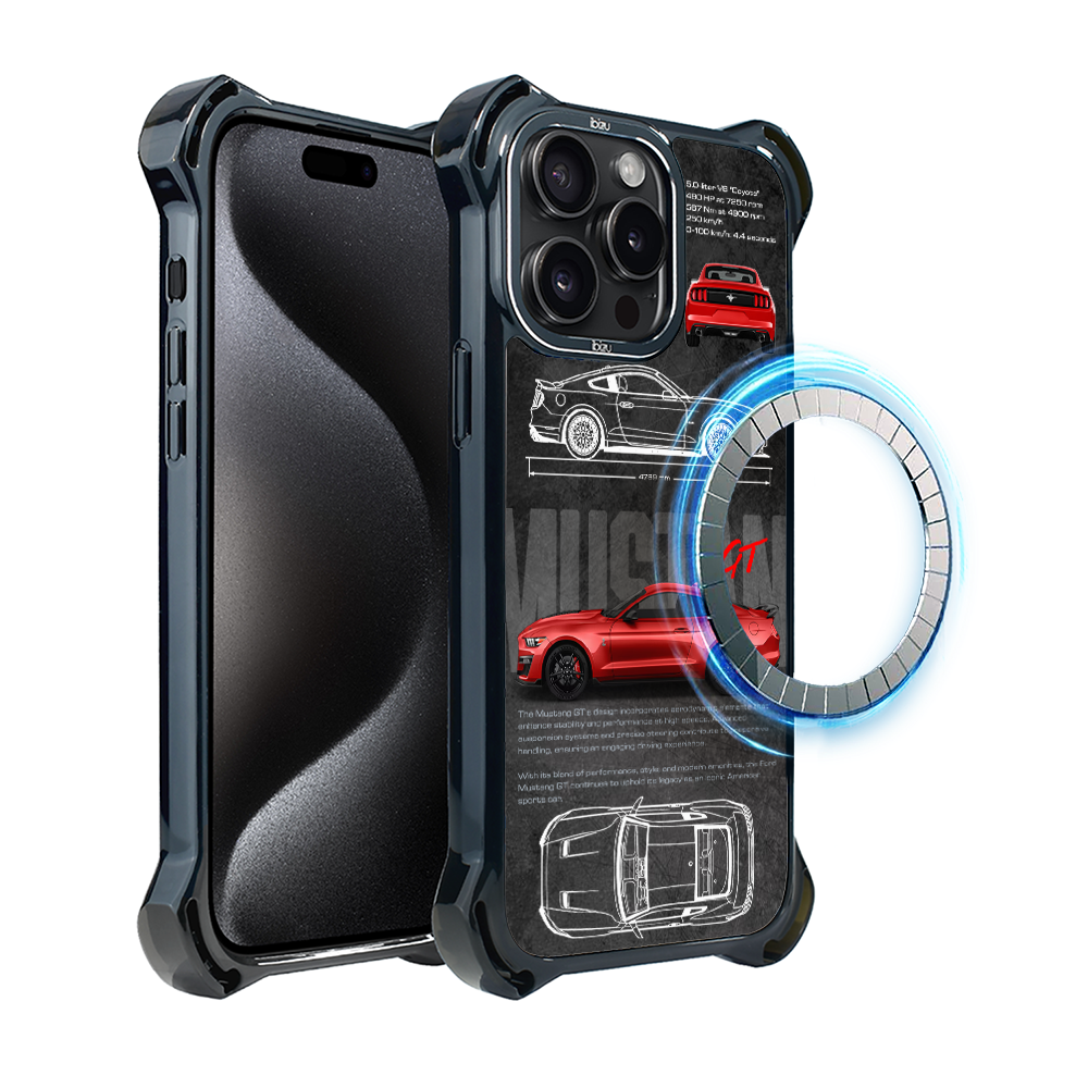 Hülle Für Iphone 15 Pro Max Ibizu Dropguard Ultra Mit Magsafe, Techdrive, Gt V8 „coyote