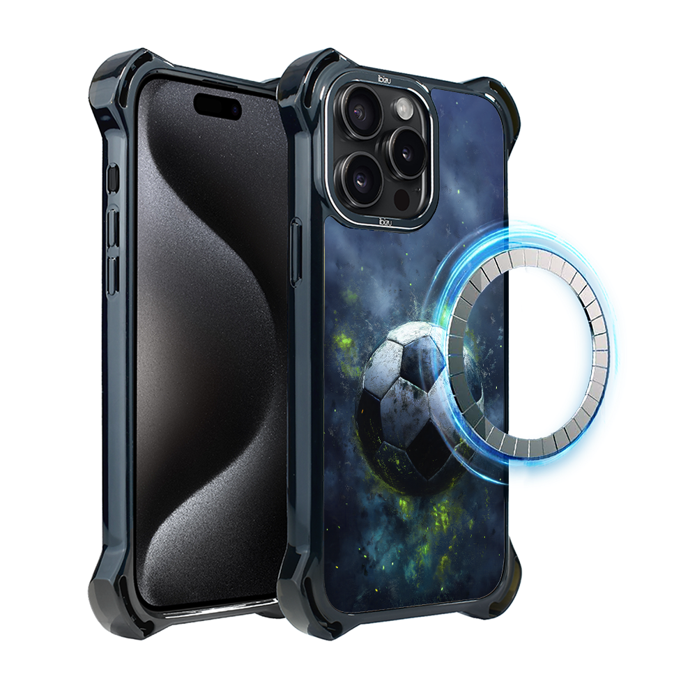 Iphone 15 Pro Max Ibizu Dropguard Ultra Hülle Mit Magsafe, Move, Football