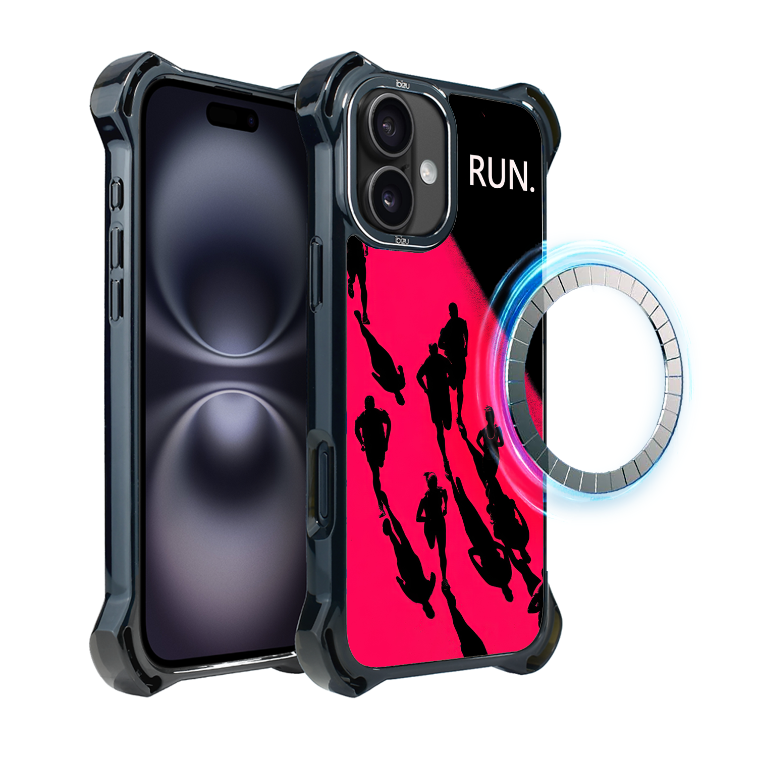 Iphone 16 Plus Ibizu Dropguard Ultra Hülle Mit Magsafe, Move, Night Marathon