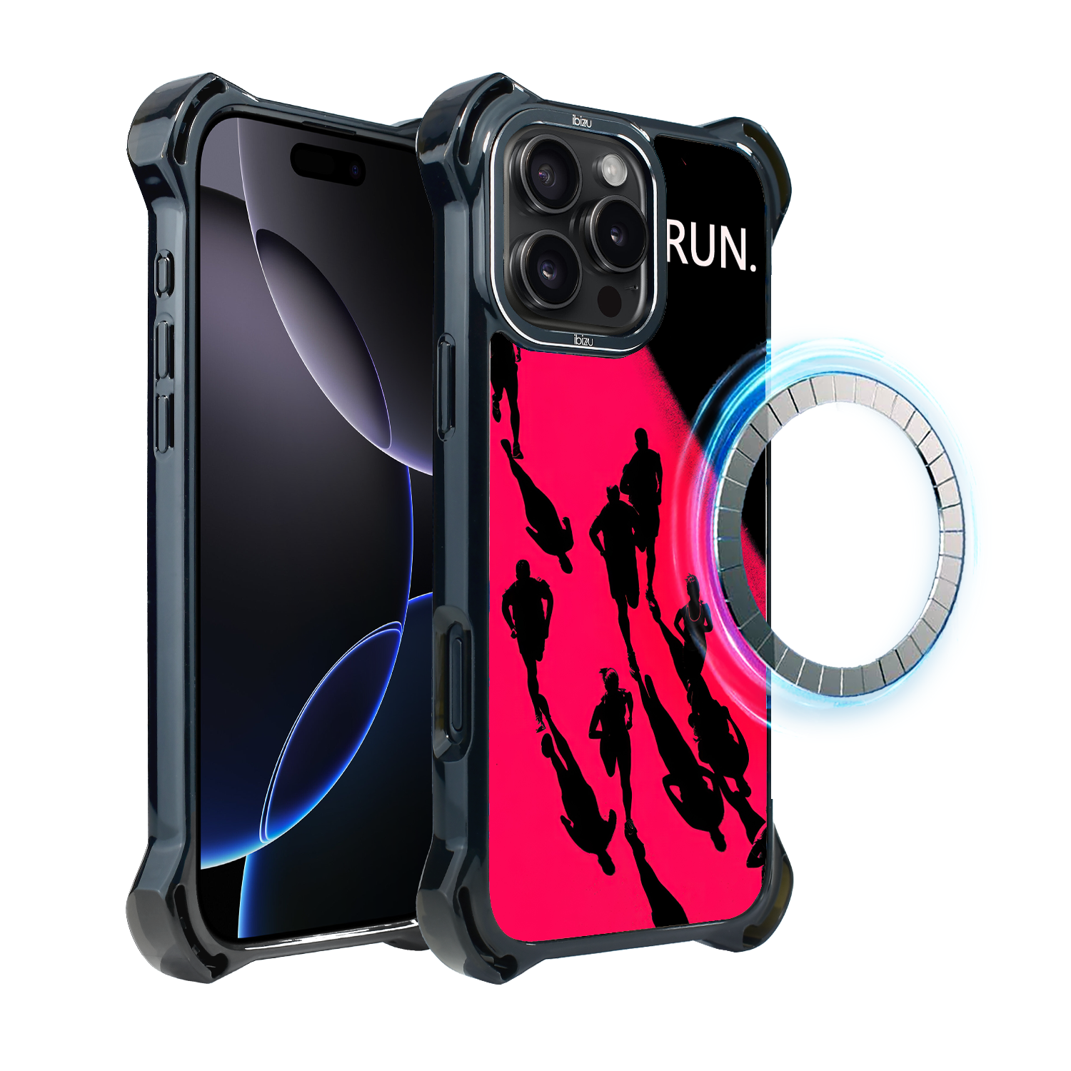 Iphone 16 Pro Ibizu Dropguard Ultra Hülle Mit Magsafe, Move, Night Marathon
