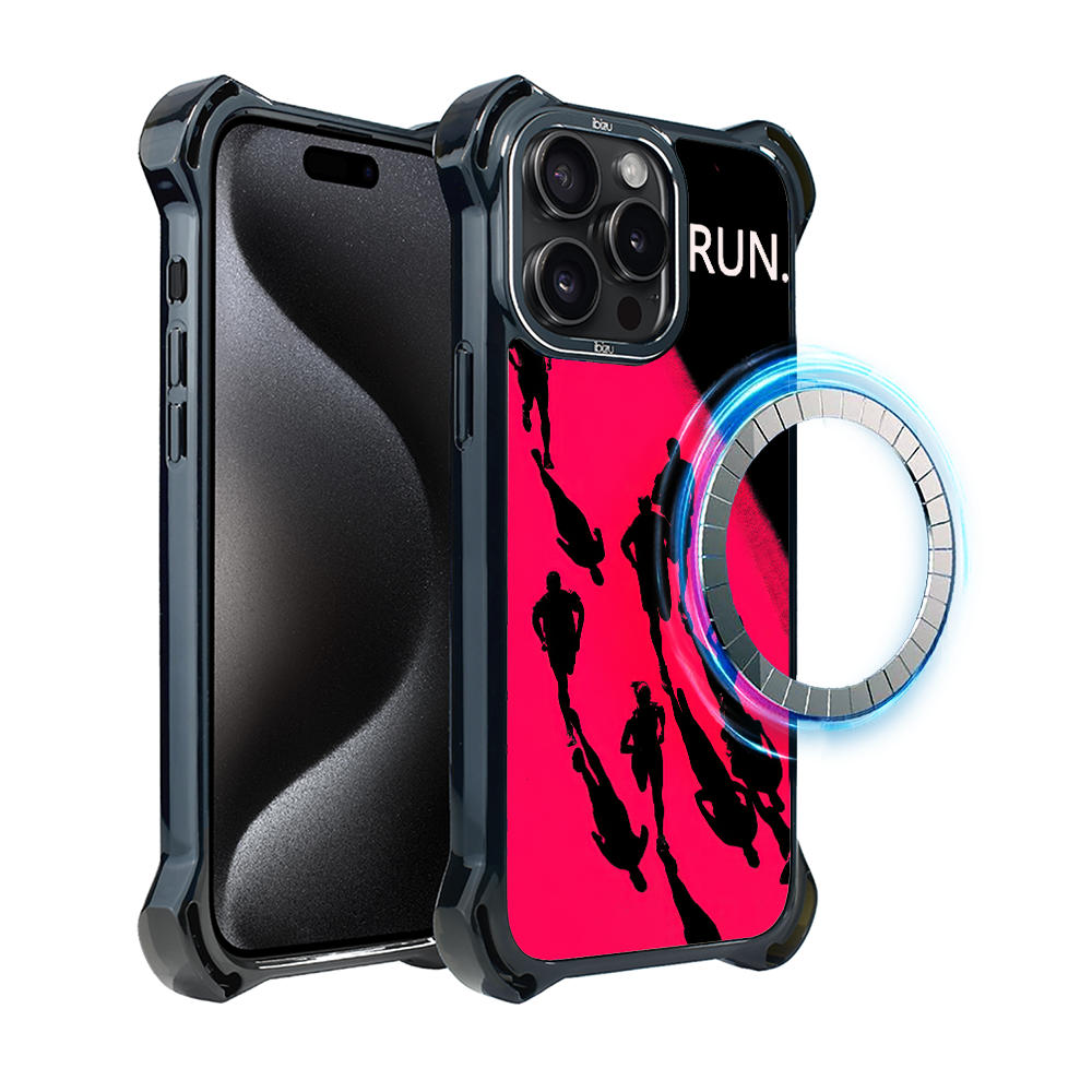 Iphone 15 Pro Ibizu Dropguard Ultra Case Mit Magsafe, Move, Night Marathon