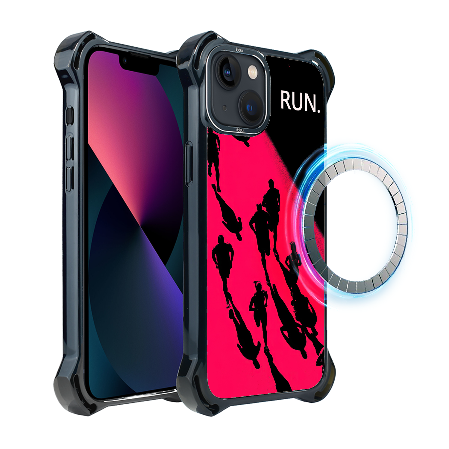 Iphone 13 Ibizu Dropguard Ultra Hülle Mit Magsafe, Move, Night Marathon