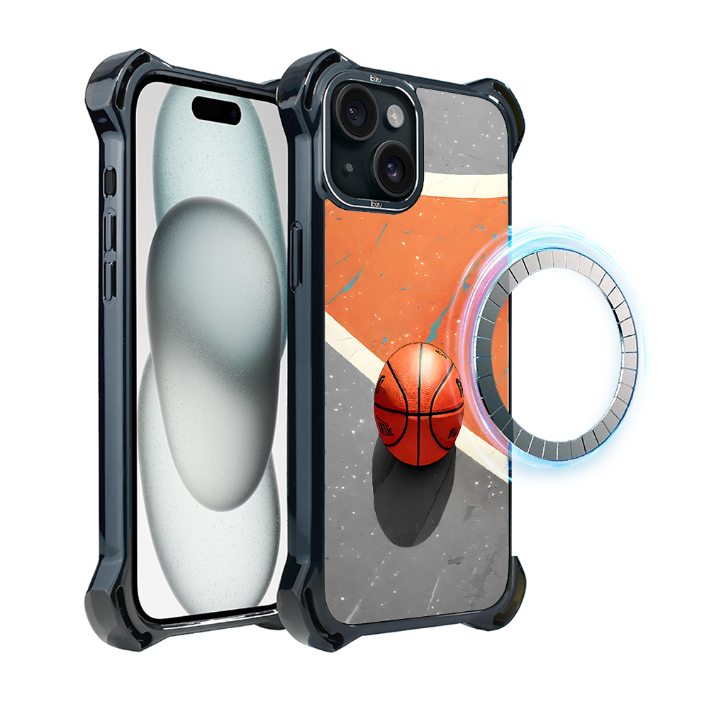 Iphone 15 Ibizu Dropguard Ultra Hülle Mit Magsafe, Move, Basketball