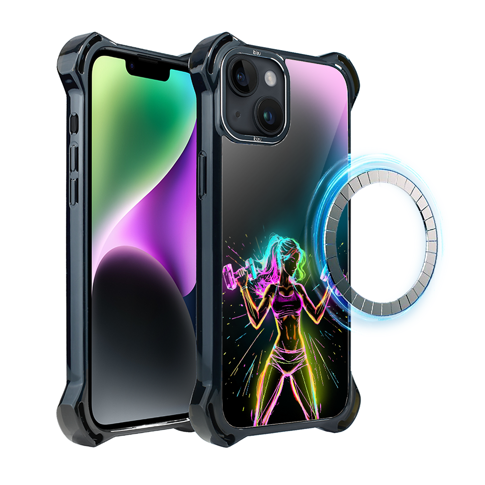 Iphone 14 Ibizu Dropguard Ultra Hülle Mit Magsafe, Electromove Und Fitness-vibration