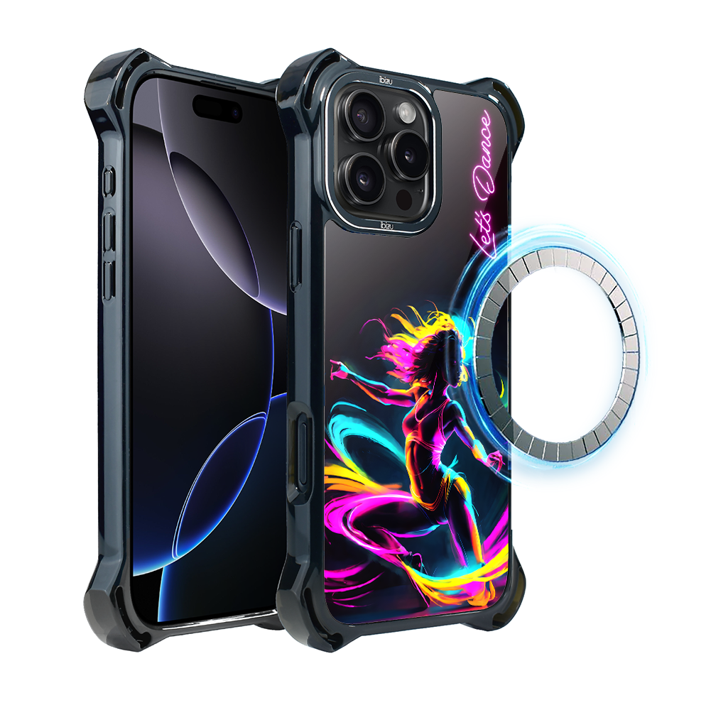 Iphone 16 Pro Ibizu Dropguard Ultra Hülle Mit Magsafe, Electromove, Dance Beat