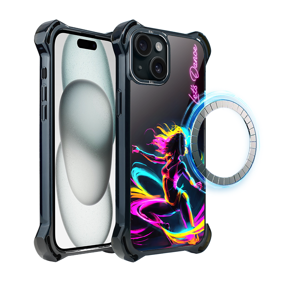 Iphone 15 Ibizu Dropguard Ultra Hülle Mit Magsafe, Electromove, Dance Beat