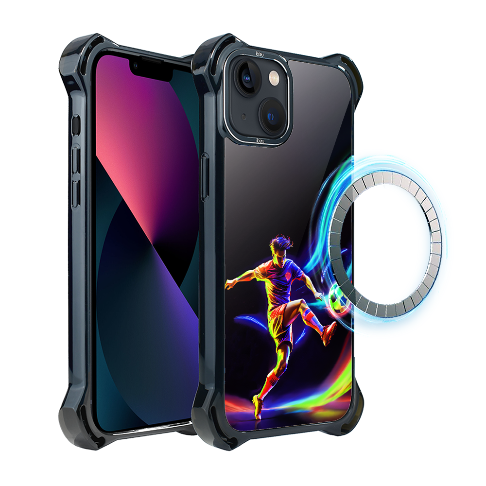 Iphone 13 Ibizu Dropguard Ultra Hülle Mit Magsafe, Electromove, Im Rhythmus Des Fußballs