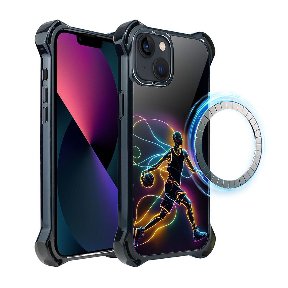 Iphone 13 Ibizu Dropguard Ultra Case Mit Magsafe, Electromove, Basketball Spirit
