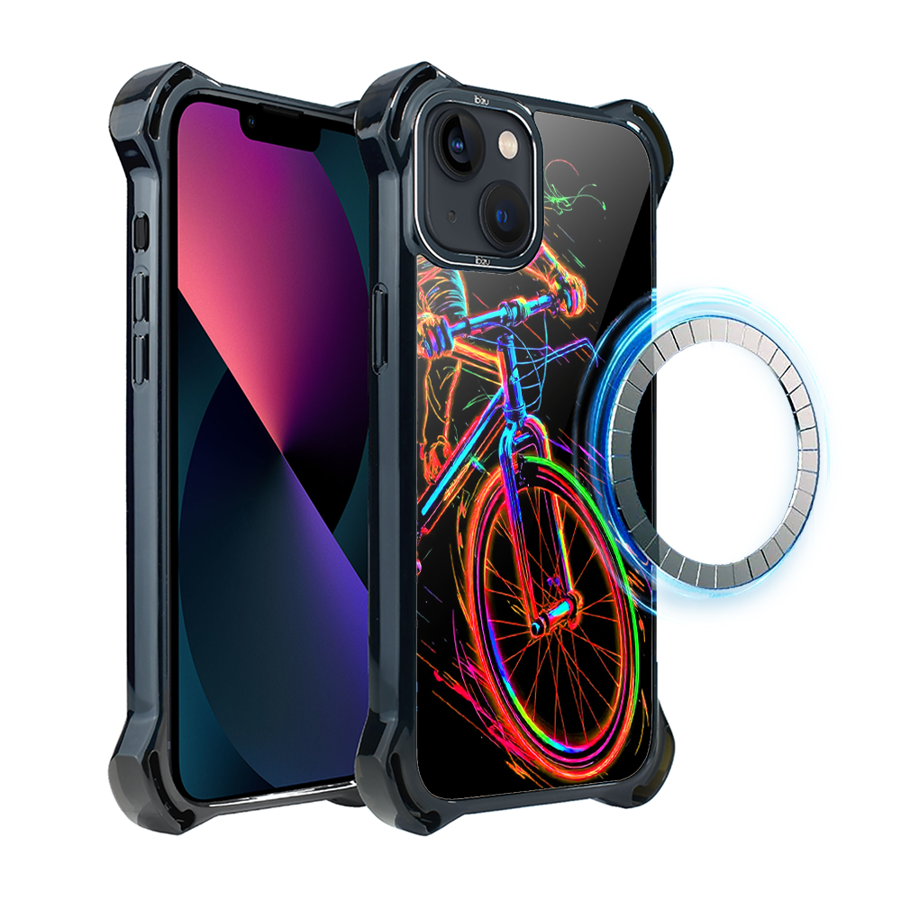 Iphone 13 Ibizu Dropguard Ultra Hülle Mit Magsafe, Electromove, Fahrradvibration