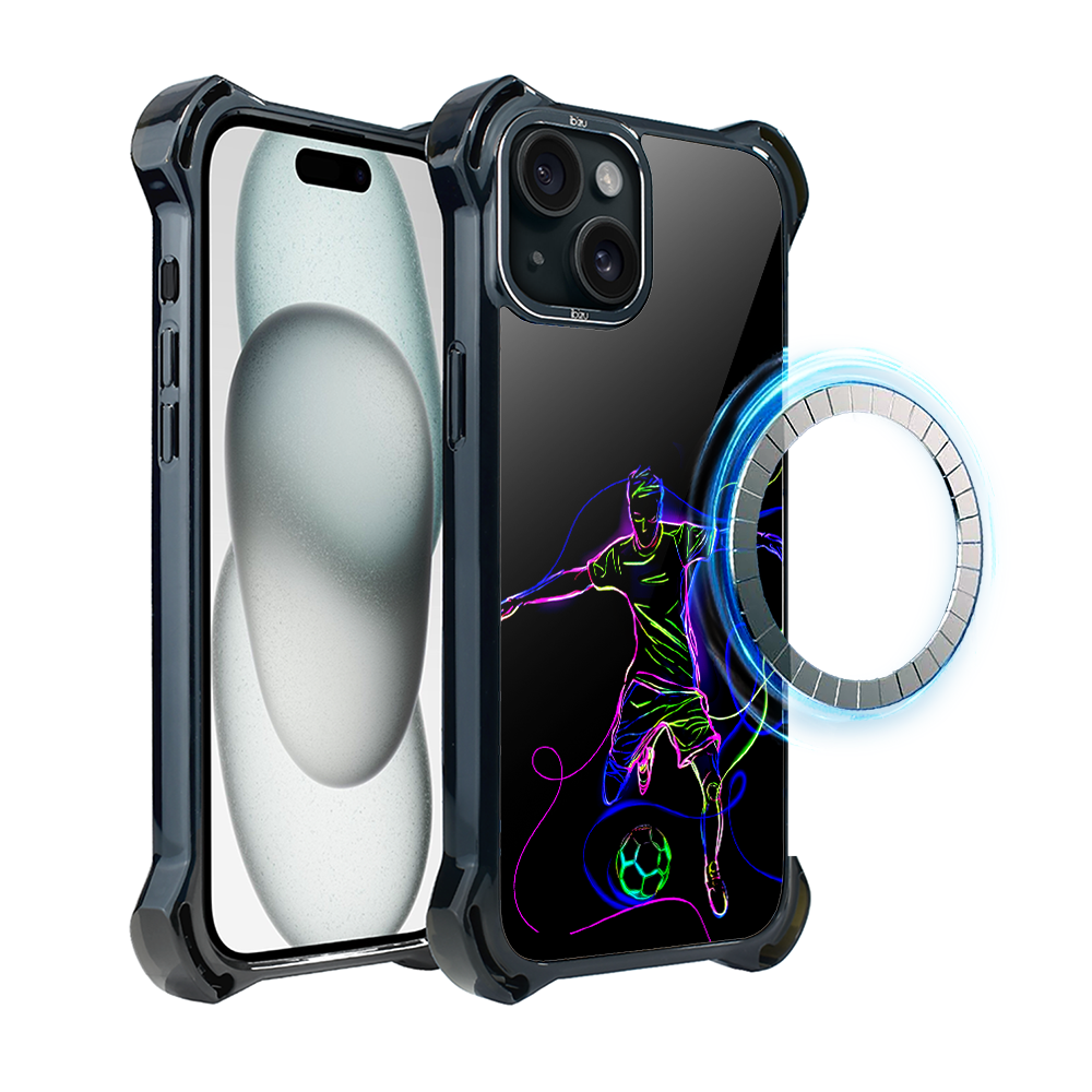 Iphone 15 Ibizu Dropguard Ultra Hülle Mit Magsafe, Electromove, Die Kraft Des Fußballs