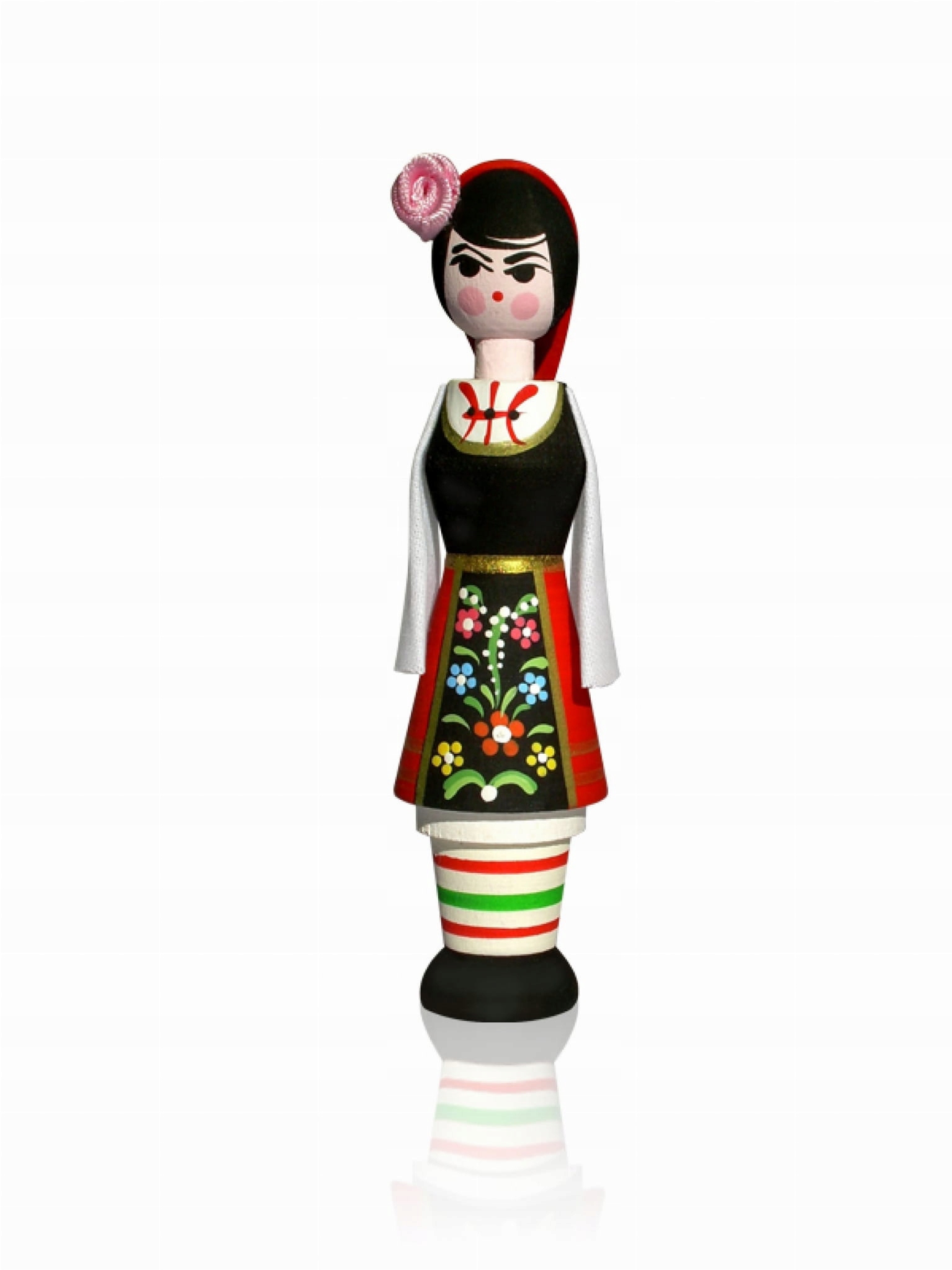 Rosenessenz 2 Ml – Traditionelle Bulgarische Puppe, Natürlicher Rosenduft