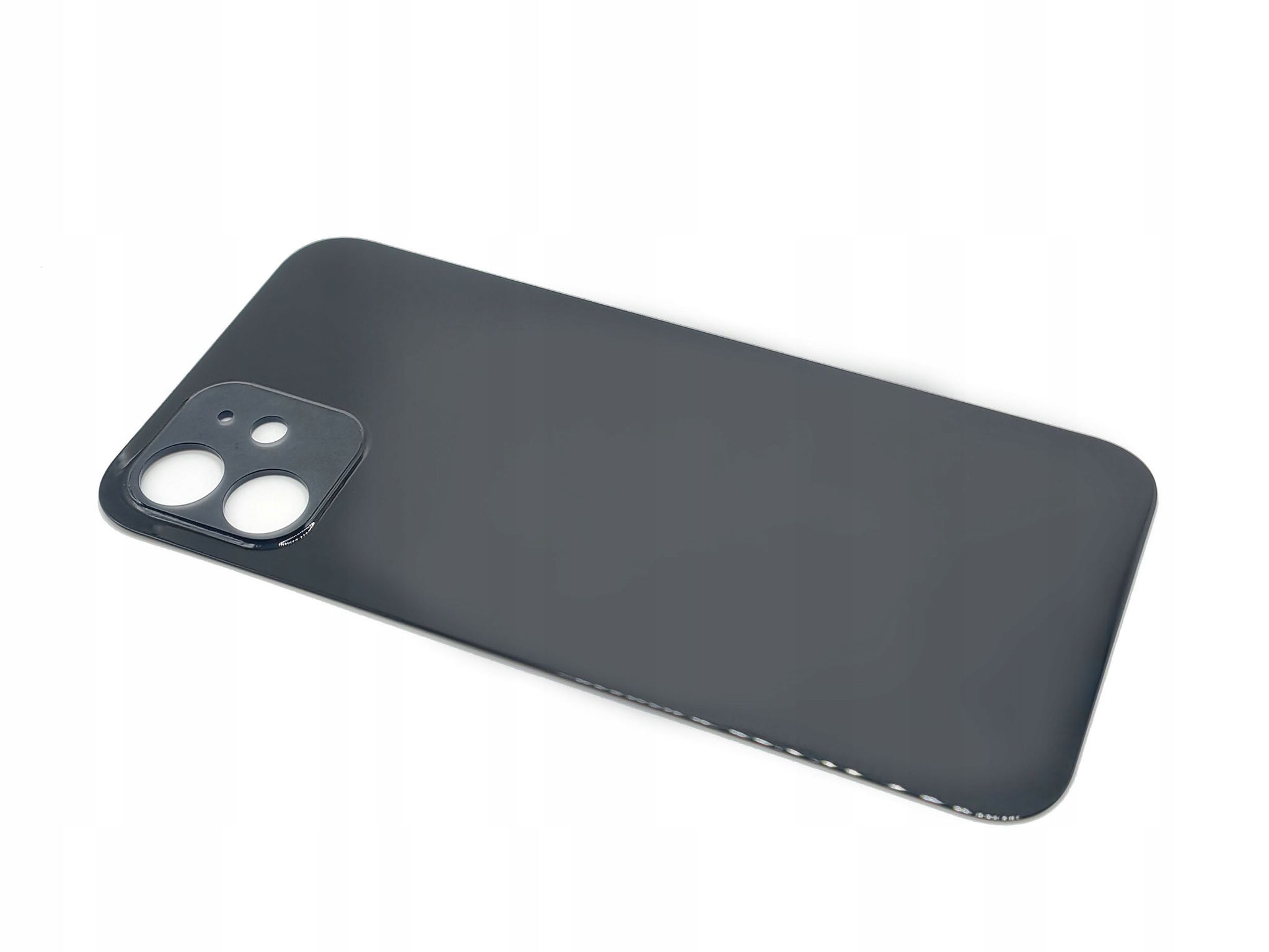 Gehäuserückseite Für Apple Iphone 12, Schwarz, Großes Loch