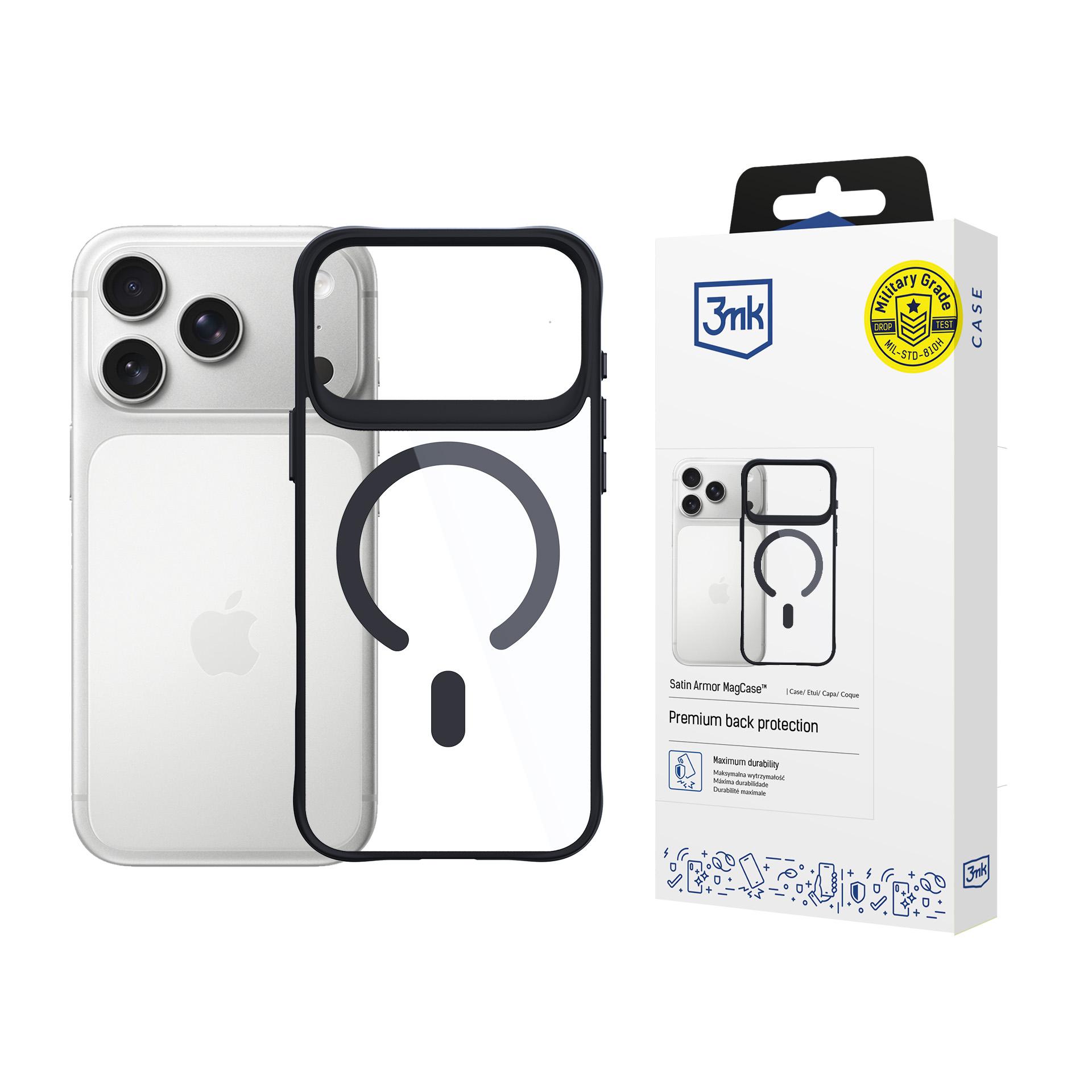 Apple Iphone 17 Pro - 3mk Satin Armor Magcase