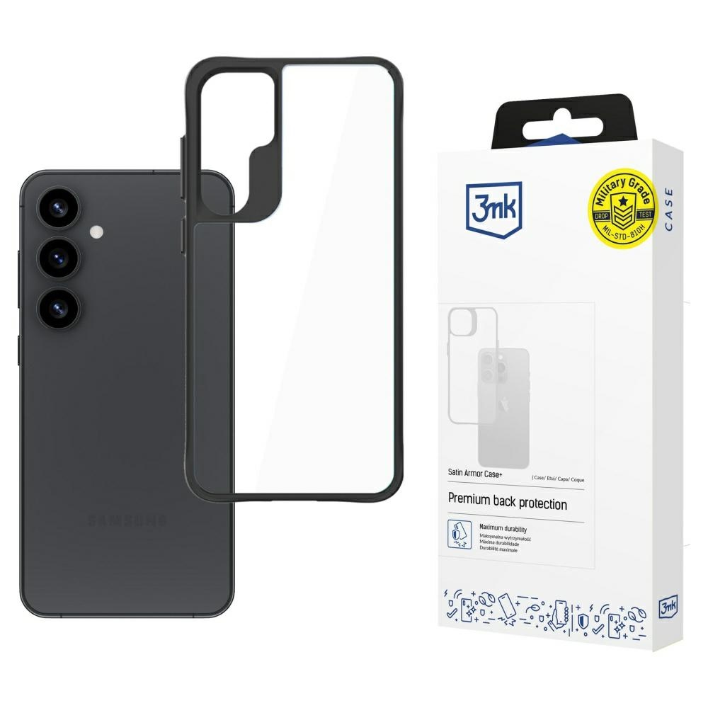 Samsung Galaxy S25+ - 3mk Satin Armor Case+