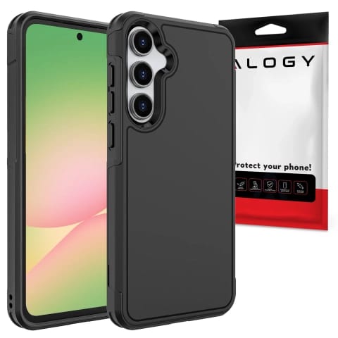 Schutzhülle Für Samsung Galaxy A56 / A36 5g 2025, Alogy Heavyduty™️, Schwarz