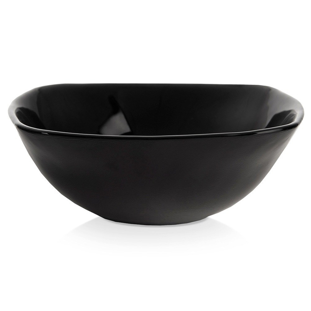 Schüssel Für Suppen, Salate, Snacks, Schwarze Salatschüssel 450 Ml