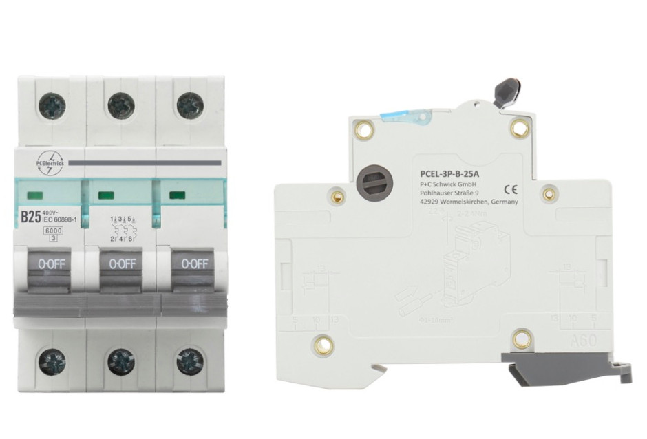Leistungsschutzschalter Pcelectric Pcel-3p-b-16a 3-polig 16a