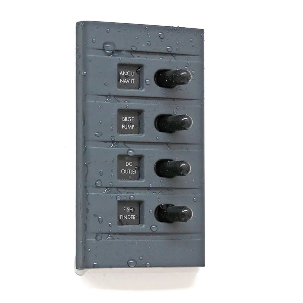 Schalttafel Plastimo 4 Way Switch Panel 15a 12v