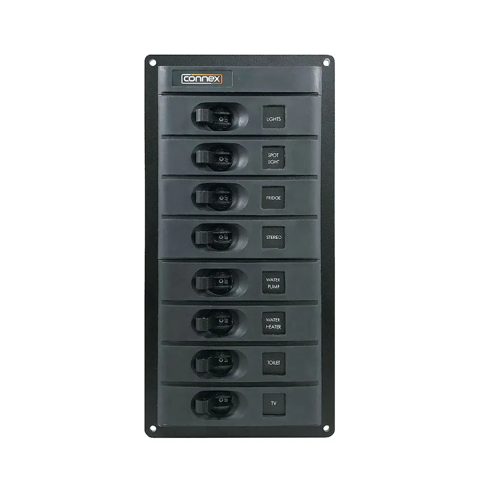 Elektroverteiler Plastimo Connex 12 8 Stromkreise Led