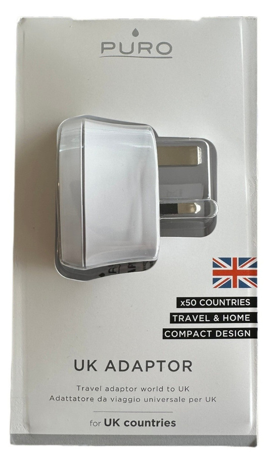 Reiseadapter Puro Uk Zu Eu Leicht Kompakt