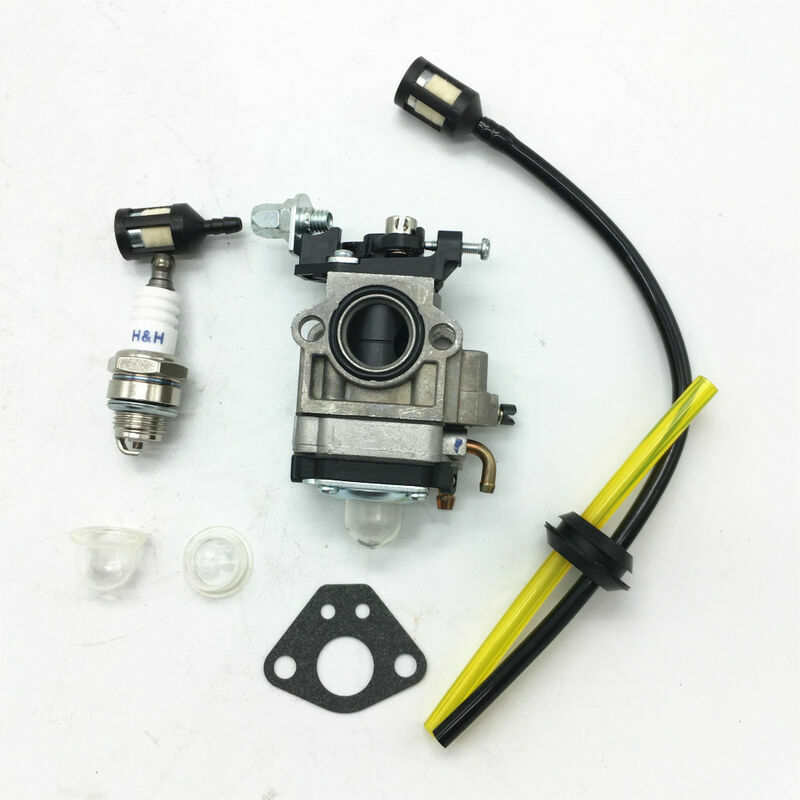 Verbessern Sie Die Verbrennung Ihres Freischneiders: Anwendbarer 26-cm³- Und 34-cm³-motor-freischneider-vergasersatz Mit Zündkerze Und Kraftstofffilter In Professioneller Qualität.