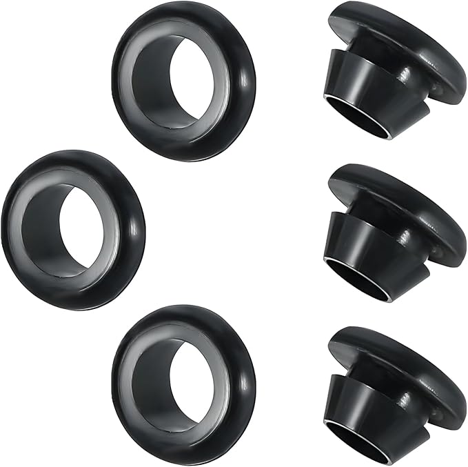 20 Stück Gummitüllen, Elektrische Leiterdichtung Ring, Kabeldurchführung, Zum Schutz Von Drähten Und Kabeln, Id 12mm Einbaudurchmesser 14mm