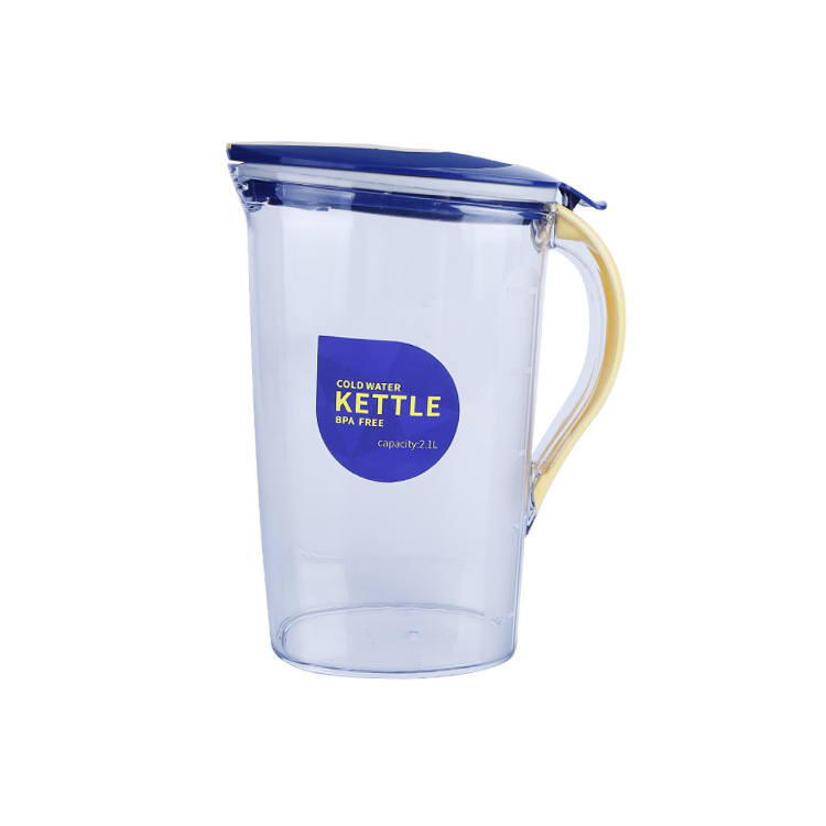 Kaltbrühkaffeekessel, Kühlschrank, Früchtetees, Kaltwasserbecher, Tragbarer Kaltwasserkessel Mit Feinfilter, Kaltbrühkaffee