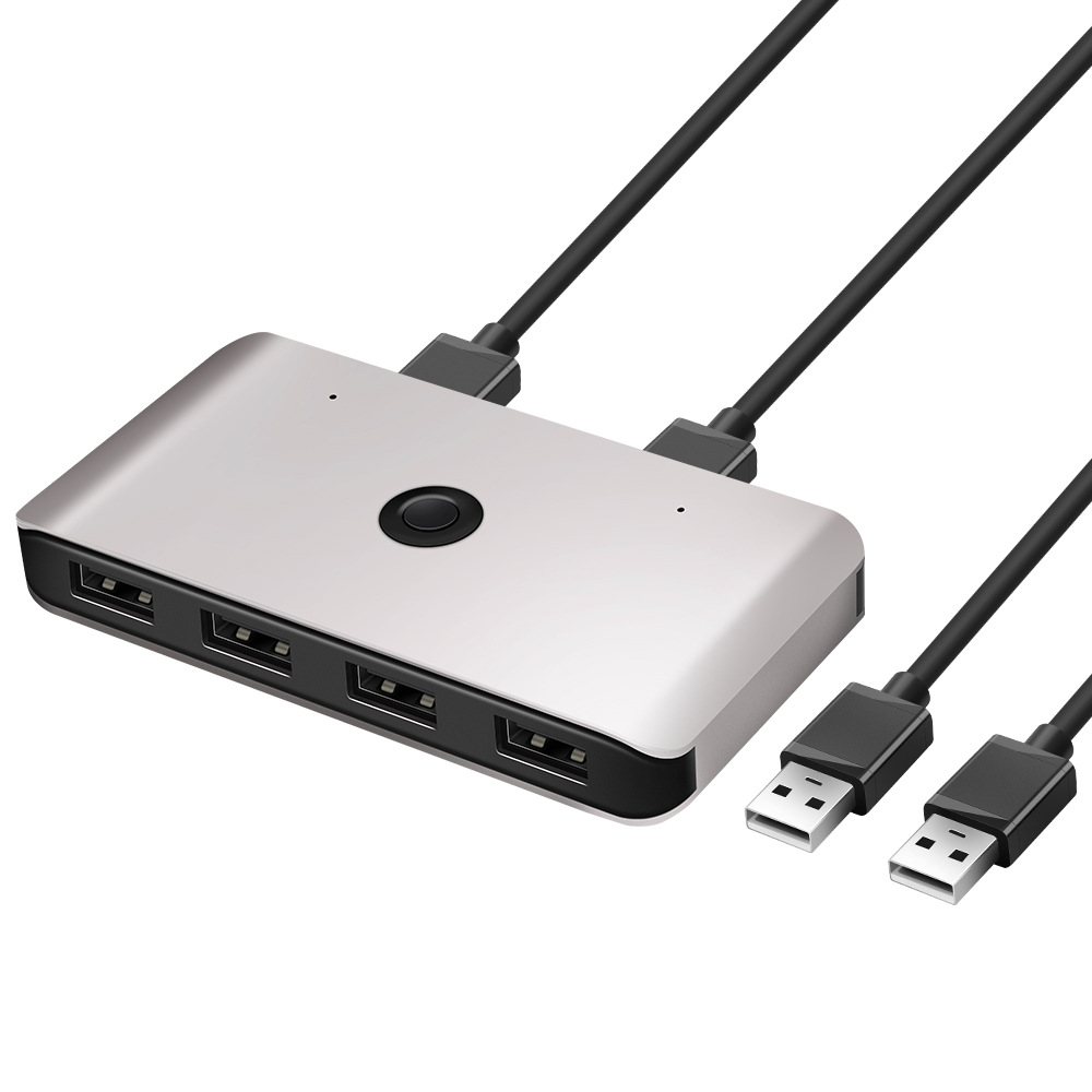 E-commerce-kvm-switch, 4-port-usb-3.0-shared-hub-computer-sharing-switch