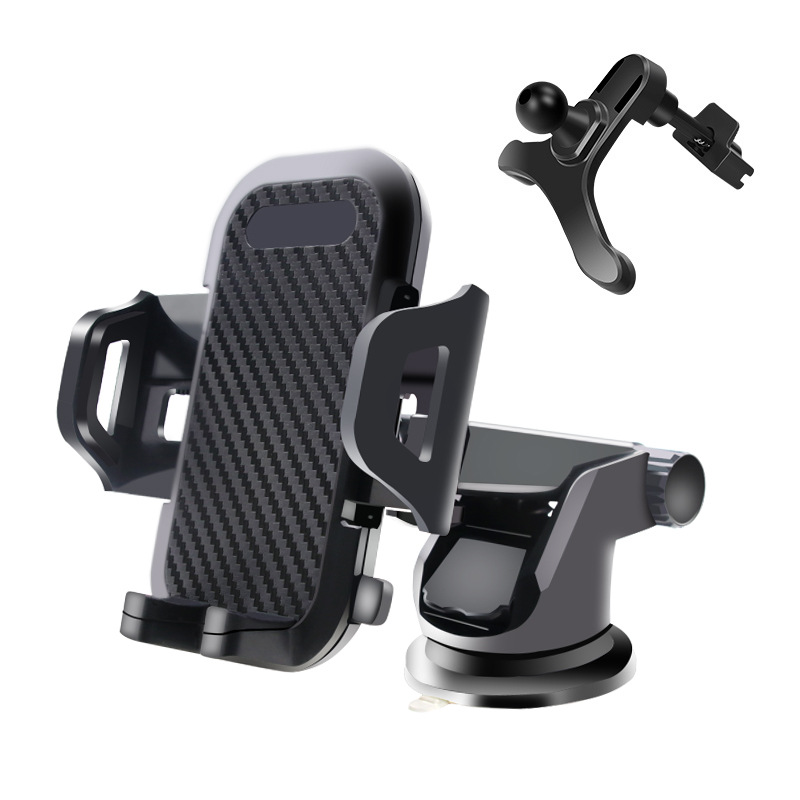 Autotelefonhalter Handyhalter Lüftungsschlitz & Saugnapfhalterung 3 In 1 Universal Autotelefonhalter Smartphonehalter-rapanda