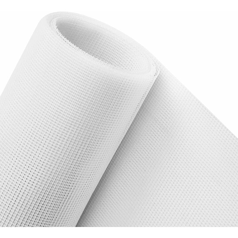 Moskitonetz-rolle 120 X 250 Cm, Reißfestes, Schneidbares Fiberglas-moskitonetz, Fliegengitter, Insektenschutz, Diy-fenster- Und Türschutz, Weiß