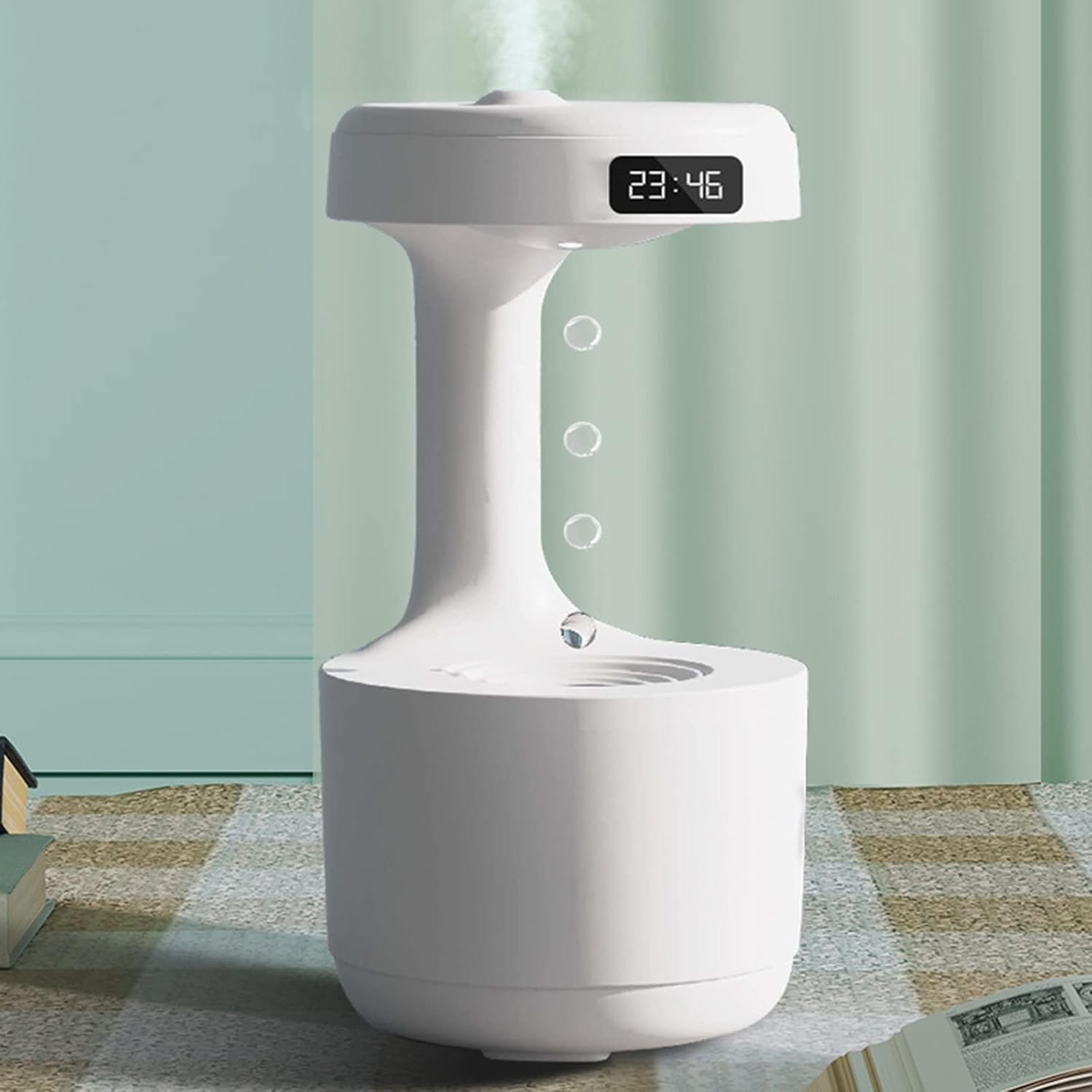 Baby Plants Luftbefeuchter Mit Anti-schwerkraft-wassertropfen, Leiser Ultraschall-luftbefeuchter, 0,8 Liter Mini-usb-luft-öl-diffusor, Luftbefeuchter Für Schlafzimmer