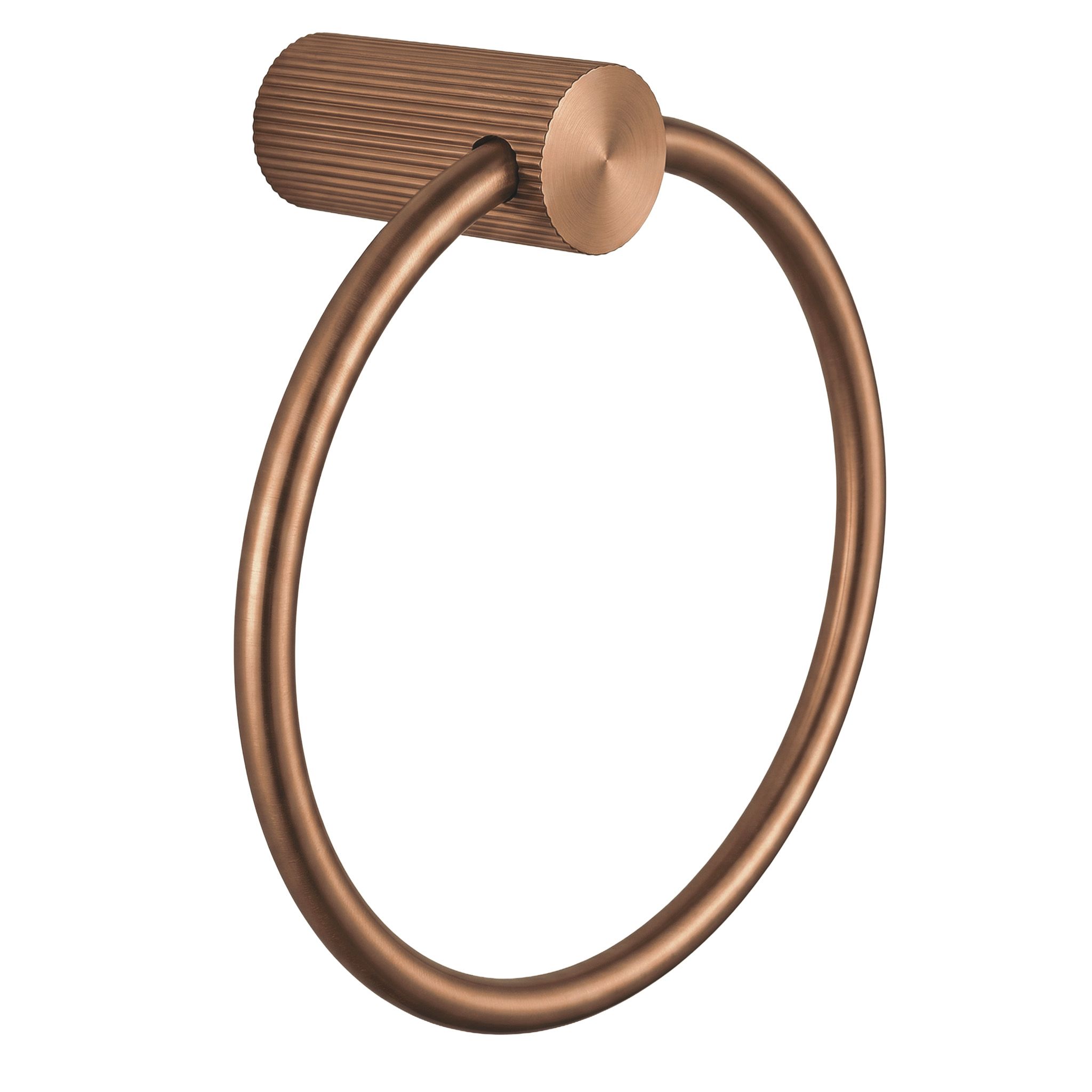Rea Badezimmerhaken Ring 64106 Solo Brush Copper