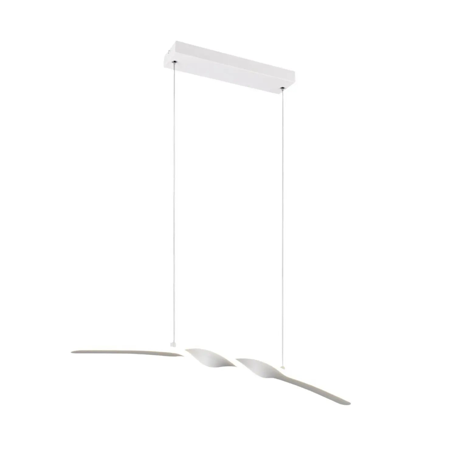 [gebraucht] B-ware Reality Pendelleuchte Hängelampe Led Ginko Weiß Matt Metall 79 Cm