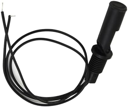 Horizontaler Schwimmerschalter Für Den Wasserstand Aus Pp-kunststoff, 12–220 V, 10 W, Für Tanks, Schwimmbecken, Aquarien, Filter, Heizungen, Seitliches Montagekabel, 35 Cm, Temperaturbereich -10 Bis 8