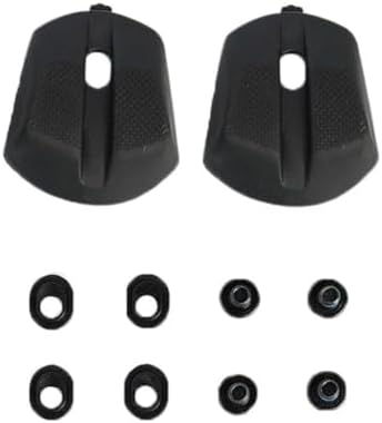 Ersatz-fersenpolster Für Rennradschuhe Rc901 Rc902 Rc903, Abs-reparaturzubehör, Fersenschutz, Größe S/m/l, Passend Für Größen 36-48, Schwarz (2 Stück)