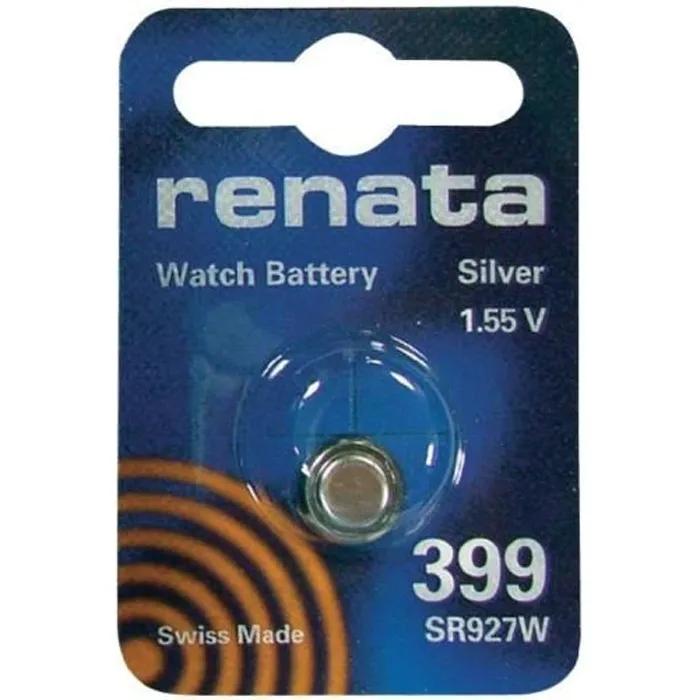 Knopfzelle Renata 399 Silberoxid Kompaktes Design