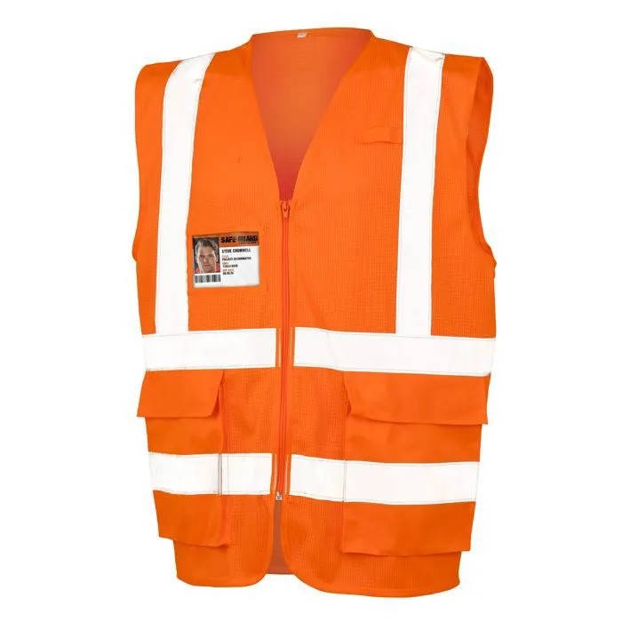 Schutzkleidung Result Executive Cool Mesh Atmungsaktiv Reflektierend