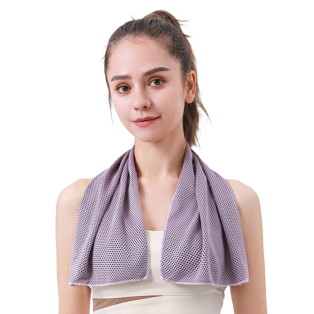 30 X 90 Cm Sport-kühlhandtuch – Schnelltrocknendes Eishandtuch Für Laufen, Fitness Und Outdoor-aktivitäten – Sofortiger Kühleffekt, Pink-x