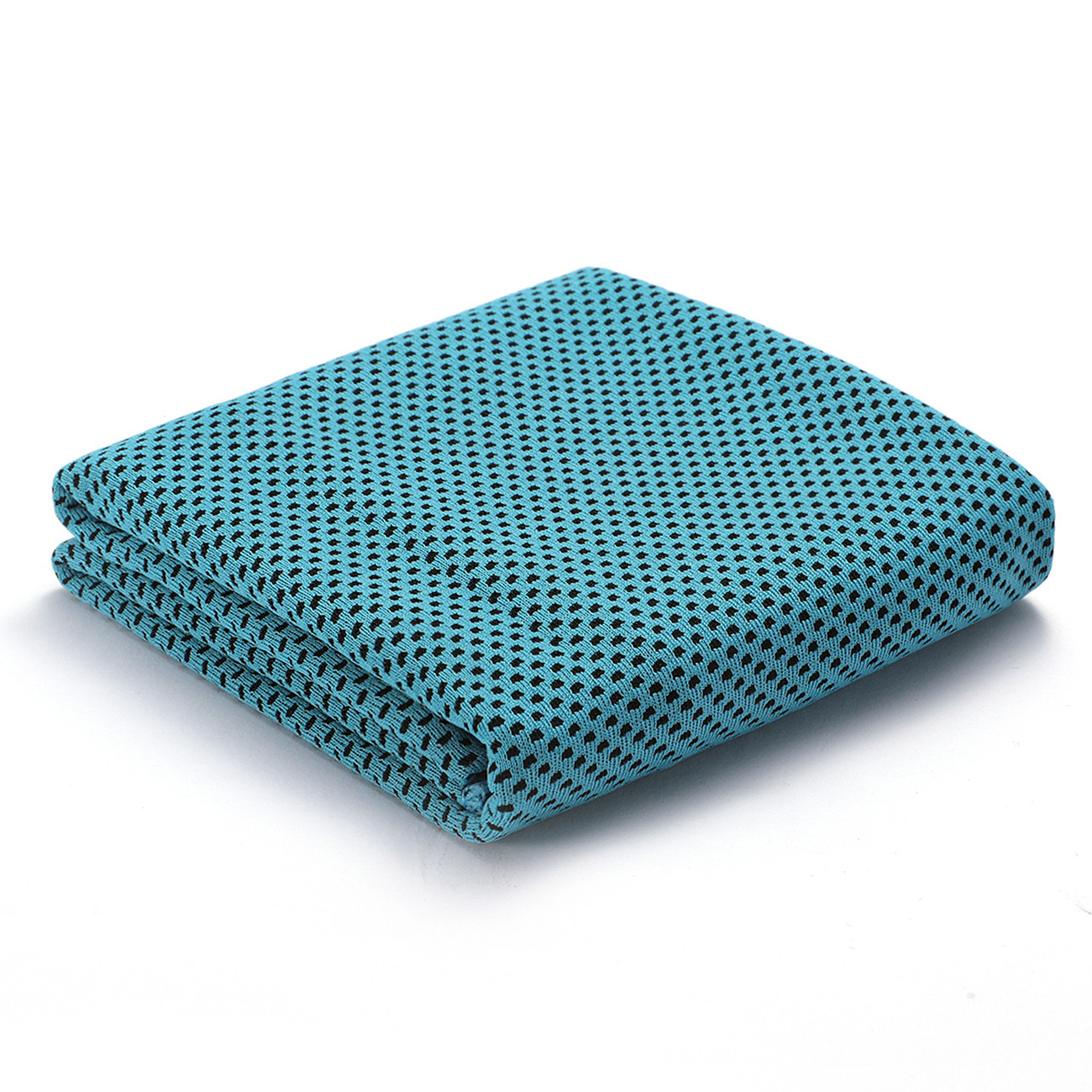 Eva-kühlhandtuch 30 X 80 Cm – Schnelltrocknendes, Saugfähiges Mikrofaserhandtuch Für Fitness, Laufen Und Outdoor-aktivitäten – Sofortiger Kühleffekt, Kompaktverpackung Mit Etui, Schwarz-x