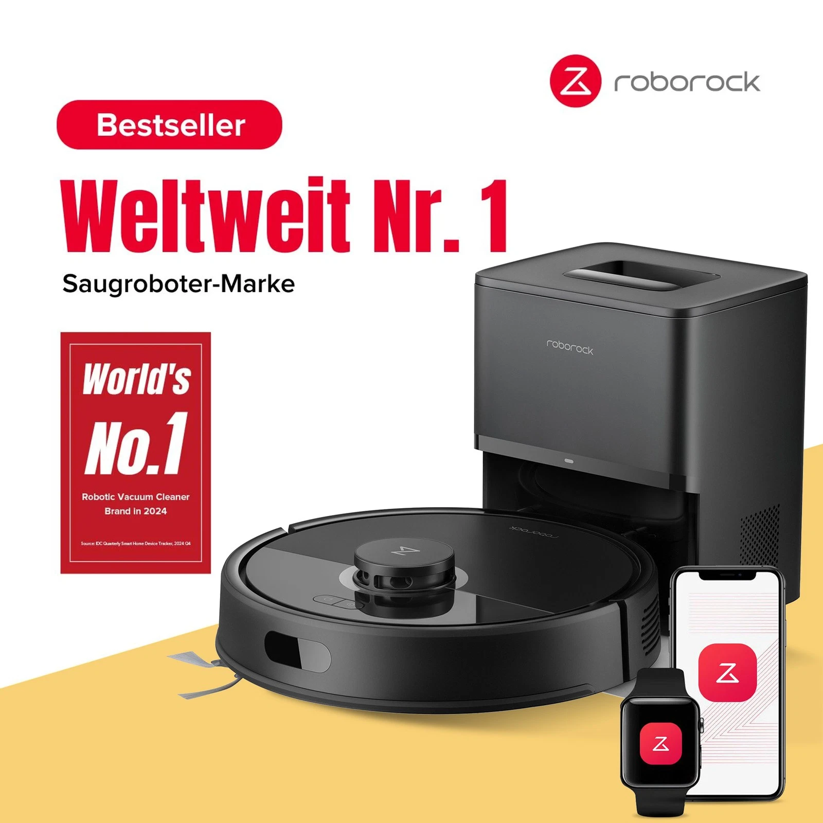[generalüberholtes Produkt]roborock Q7 Bf+ Saugroboter Mit Automatischer Staubentleerung, (upgrade-version Von Q7 Max+/q5 Max+/q5 Pro)