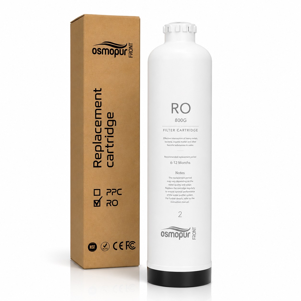 Osmopur Front Ro Kartusche 800 Gpd – Original Umkehrosmosemembran