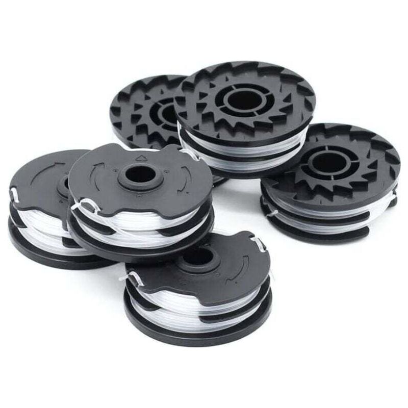 6er-pack Ersatzspulen (1,6 Mm, 2 X 4 M Länge) Für Parkside-freischneider. Schnelles Und Dauerhaftes Schneiden – 20-li