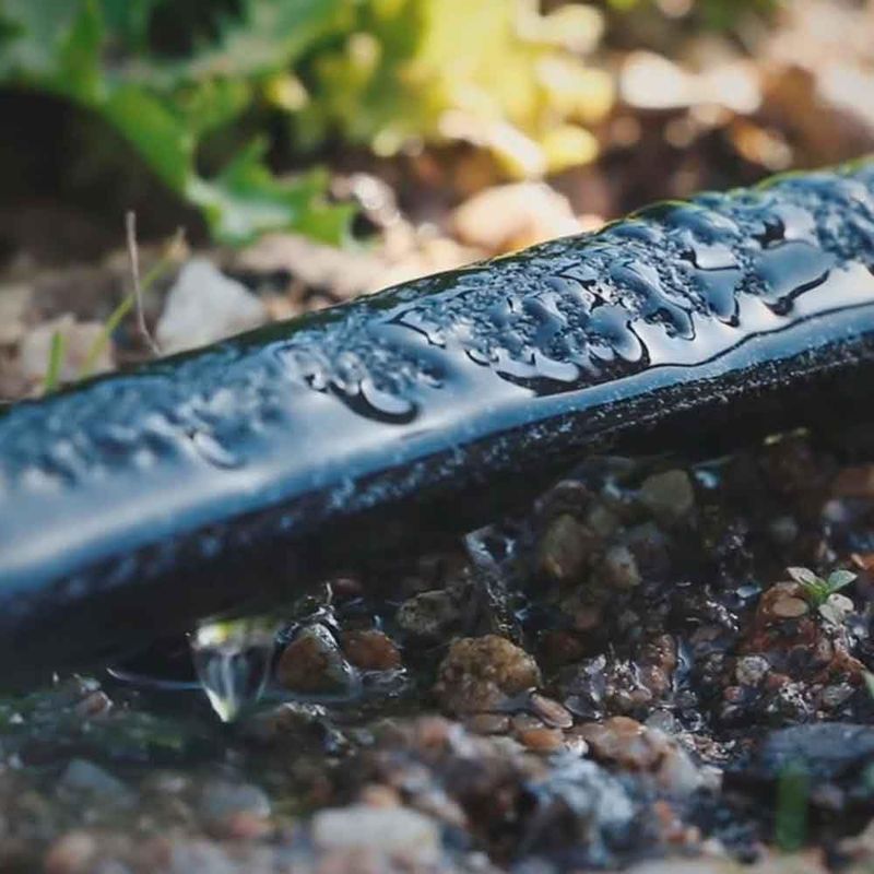 Riegopro Poritex Dehnbares Textilband Für Tropfbewässerung, 16 Mm. 50 Meter Poröser Schlauch. Wasser Durch Poren In Ihrer Wand (50 Meter).